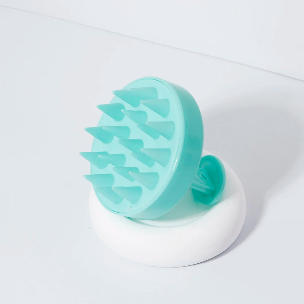 1 Pcs Silicone Soft Shampoo Brush Scalp Massage Comb Thoroughly Clean Scalp Body Massage Brush Hair Salon Hair Brush