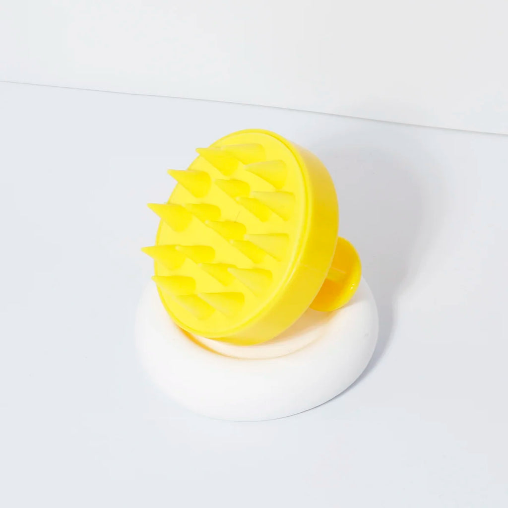 1 Pcs Silicone Soft Shampoo Brush Scalp Massage Comb Thoroughly Clean Scalp Body Massage Brush Hair Salon Hair Brush