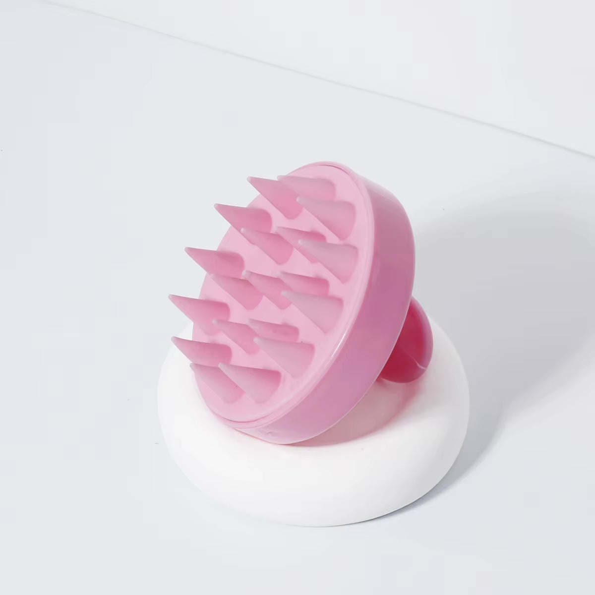 1 Pcs Silicone Soft Shampoo Brush Scalp Massage Comb Thoroughly Clean Scalp Body Massage Brush Hair Salon Hair Brush